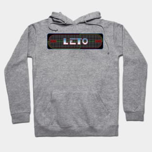 LETO - TRON Video Game Marquee Hoodie